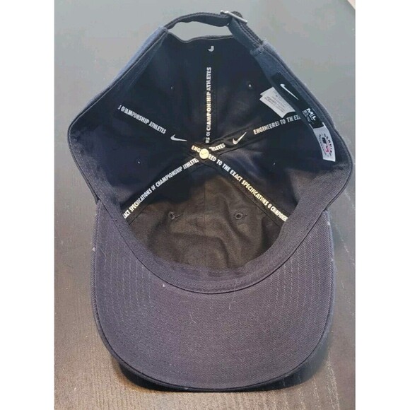 Minnesota Twins Nike Club Cap Navy Blue Primetime Print Adjustable Hat Swoosh - Picture 4 of 5